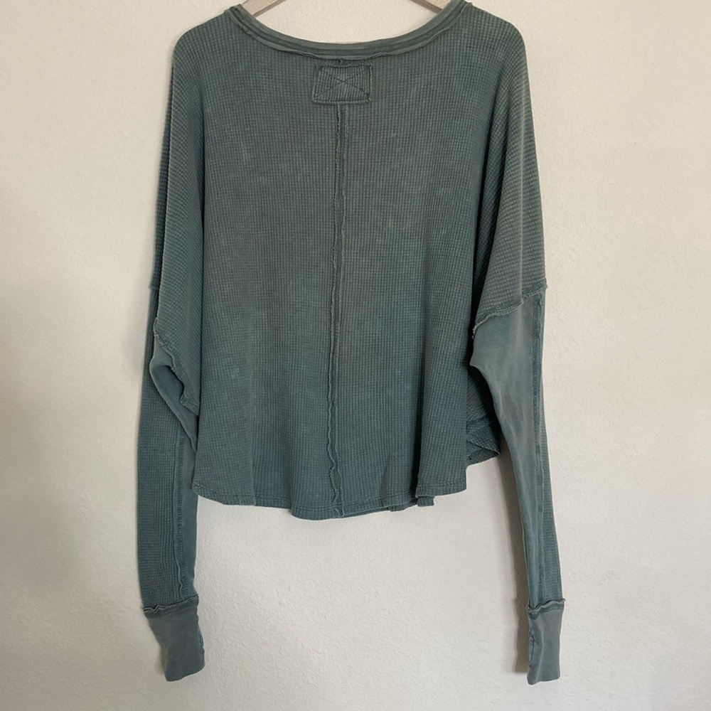 We The Free by Free People Microphone Drop Thermal Top - Picture 5 of 11